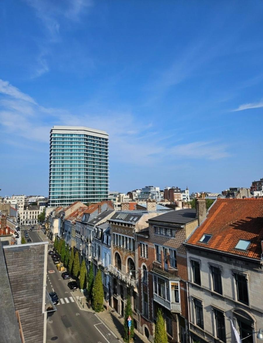 Studio Penthouse Lumineux Avec Grande Terrasse De 40M2 Βρυξέλλες Εξωτερικό φωτογραφία